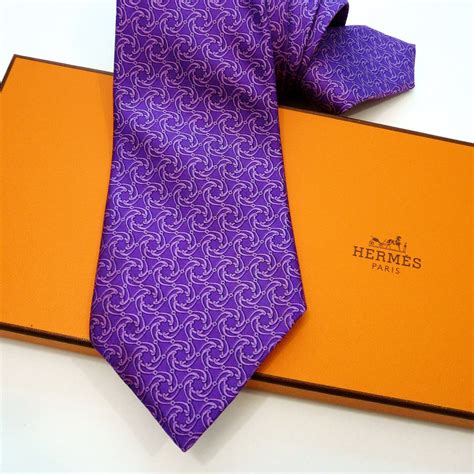 hermes purple tie|hermes ties on sale.